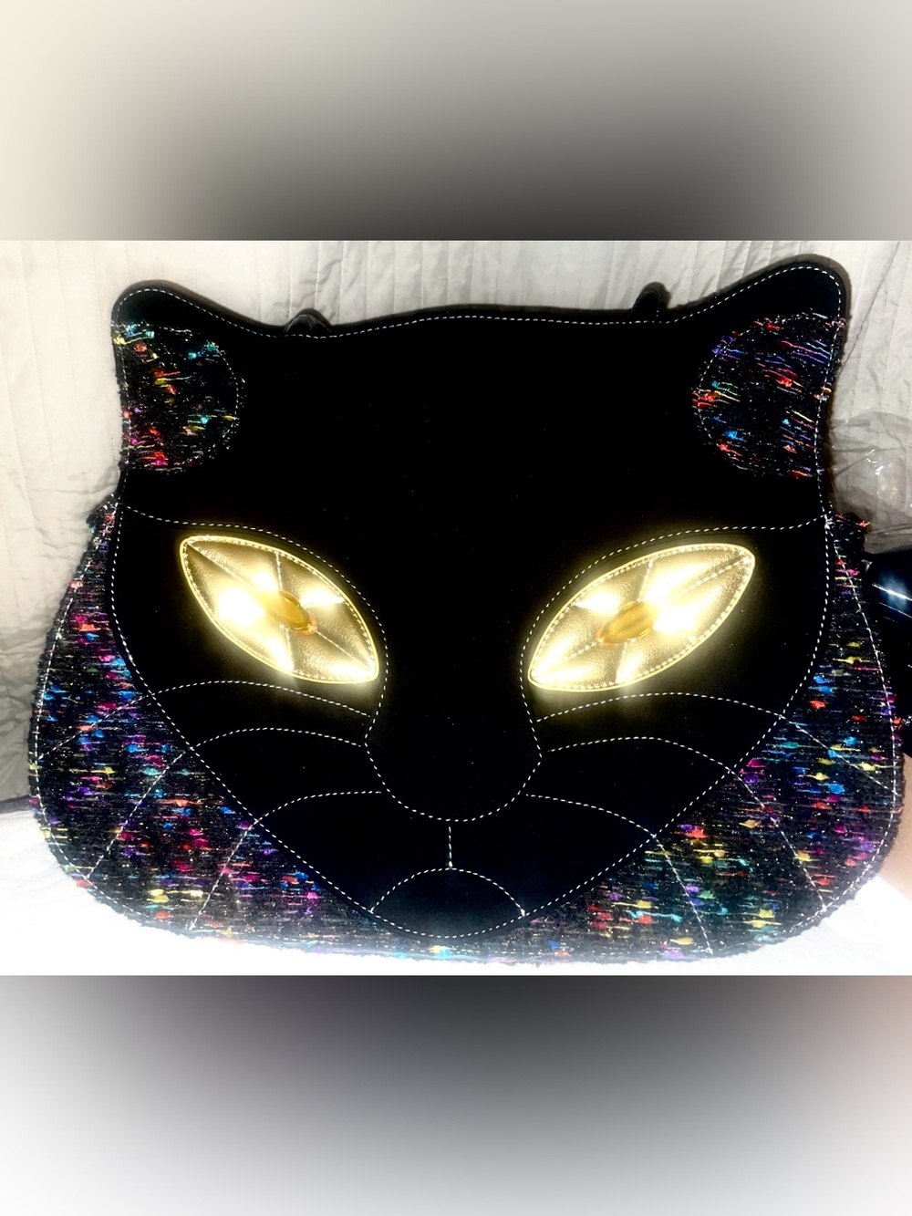 Irregular Choice Miaow Cat Tote Shoulder Bag